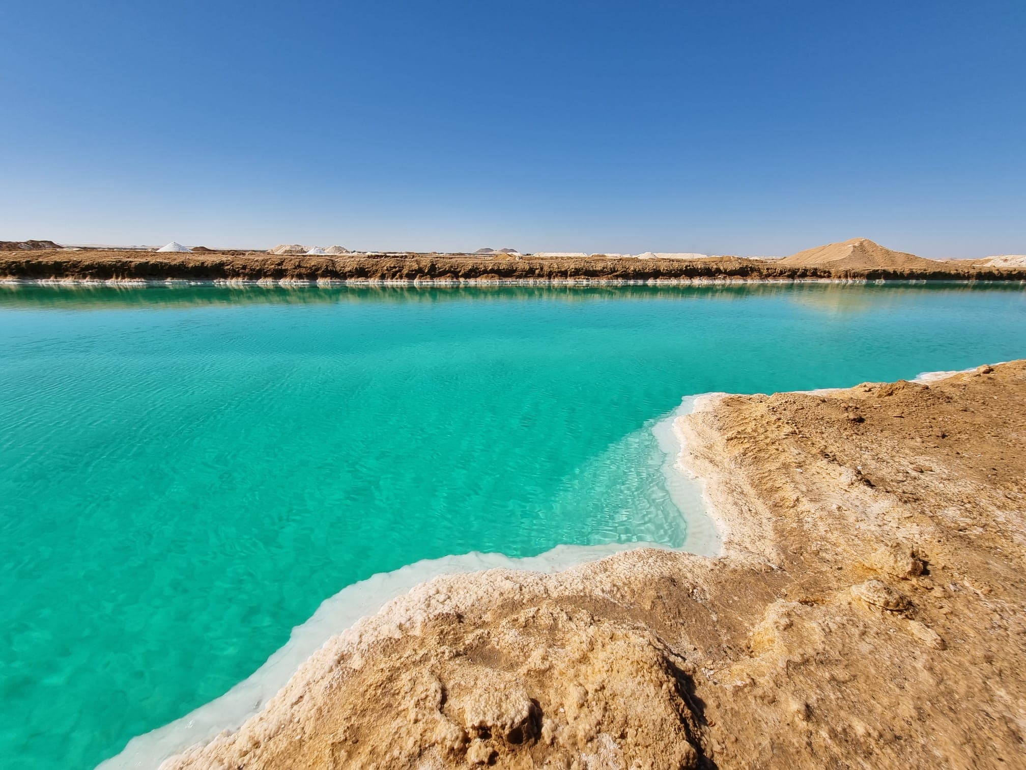 Lac turquoise de Siwa, Égypte, Escapades Sérénité