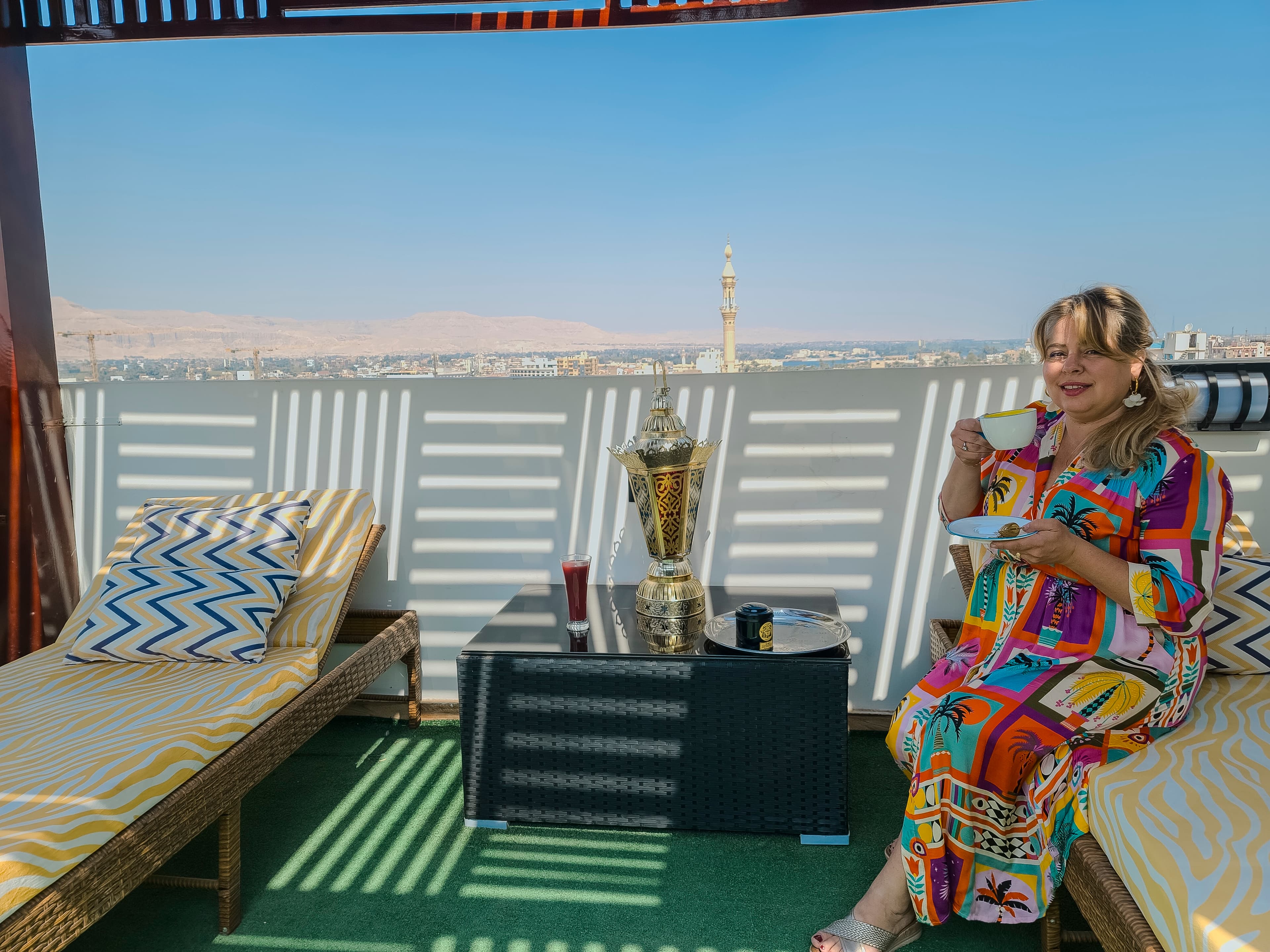 La Thébaïde, rooftop panoramique avec vue sur Louxor